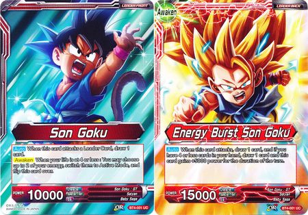 Son Goku // Energy Burst Son Goku [BT4-001] | Rock City Comics