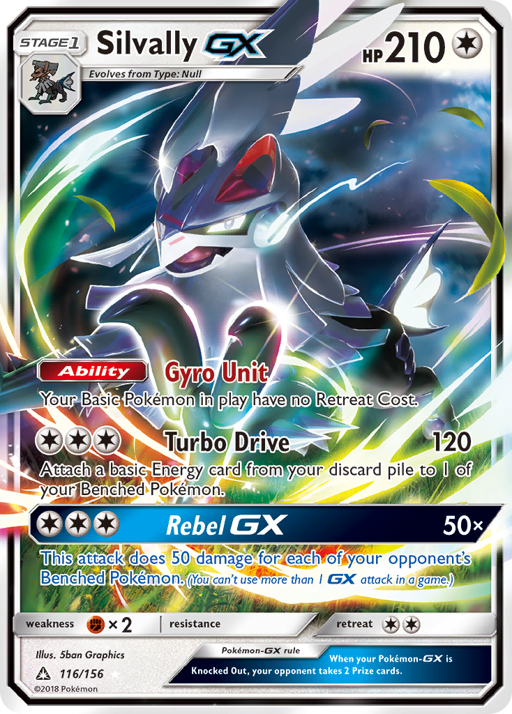 Silvally GX (116/156) [Sun & Moon: Ultra Prism] | Rock City Comics