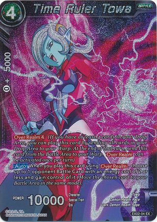 Time Ruler Towa (Foil) (EX02-04) [Dark Demon's Villains] | Rock City Comics