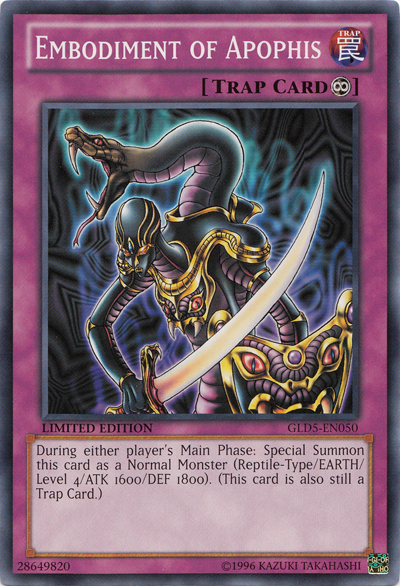 Embodiment of Apophis [GLD5-EN050] Common | Rock City Comics