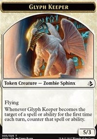 Glyph Keeper // Warrior Token [Amonkhet Tokens] | Rock City Comics