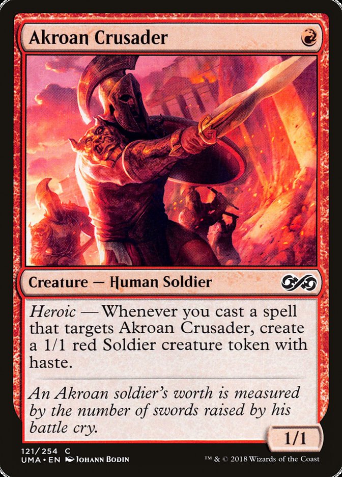 Akroan Crusader [Ultimate Masters] | Rock City Comics