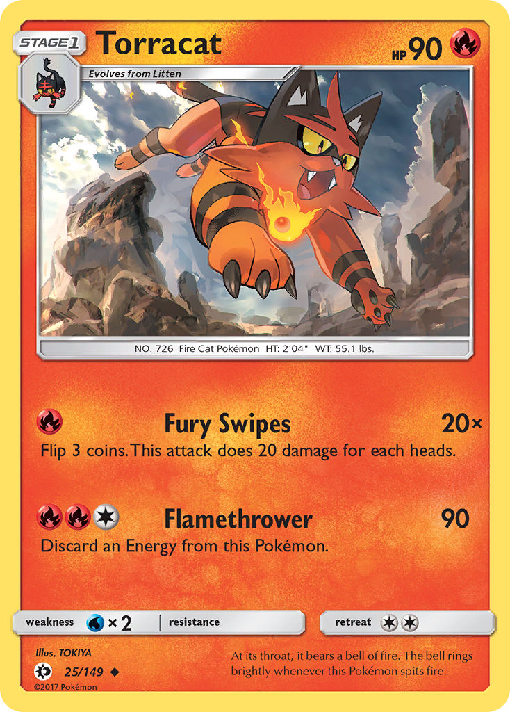 Torracat (25/149) [Sun & Moon: Base Set] | Rock City Comics