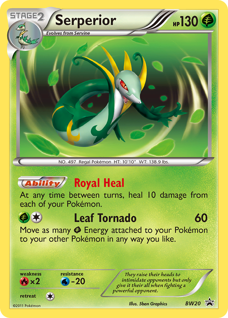 Serperior (BW20) [Black & White: Black Star Promos] | Rock City Comics