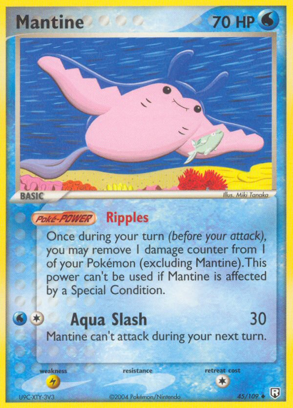 Mantine (45/109) [EX: Team Rocket Returns] | Rock City Comics