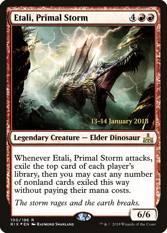 Etali, Primal Storm [Rivals of Ixalan Prerelease Promos] | Rock City Comics