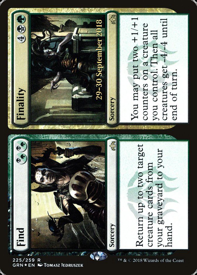 Find // Finality  [Guilds of Ravnica Prerelease Promos] | Rock City Comics