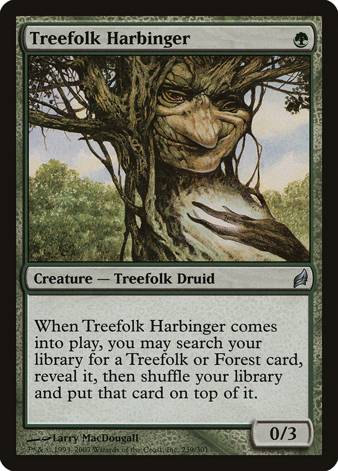 Treefolk Harbinger [Lorwyn] | Rock City Comics