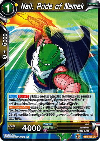 Nail, Pride of Namek [TB3-058] | Rock City Comics