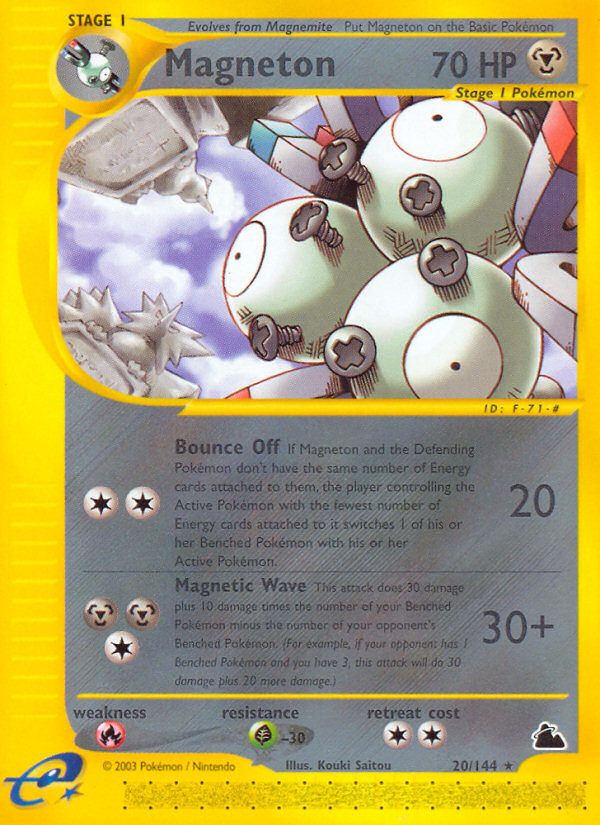 Magneton (20/144) [Skyridge] | Rock City Comics