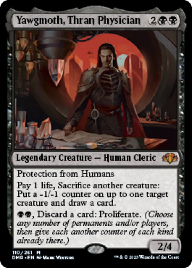 Yawgmoth, Thran Physician [Dominaria Remastered] | Rock City Comics