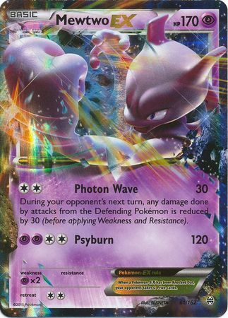 Mewtwo EX (61/162) (Jumbo Card) [XY: BREAKthrough] | Rock City Comics