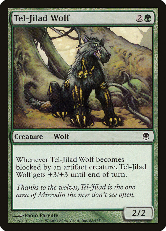 Tel-Jilad Wolf [Darksteel] | Rock City Comics