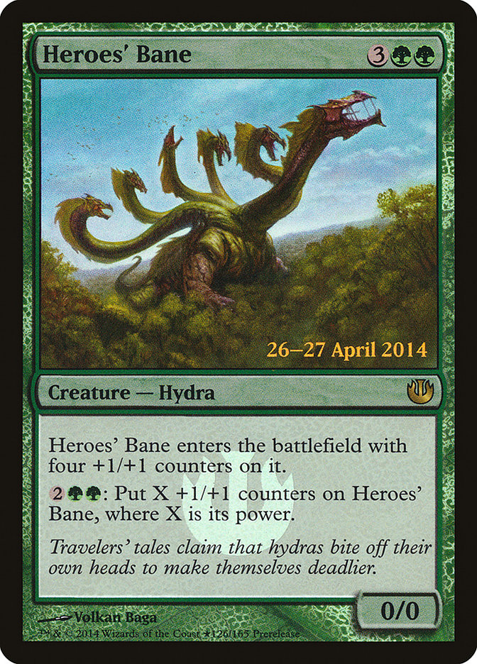 Heroes' Bane  [Journey into Nyx Prerelease Promos] | Rock City Comics