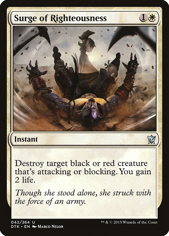 Surge of Righteousness [Dragons of Tarkir] | Rock City Comics