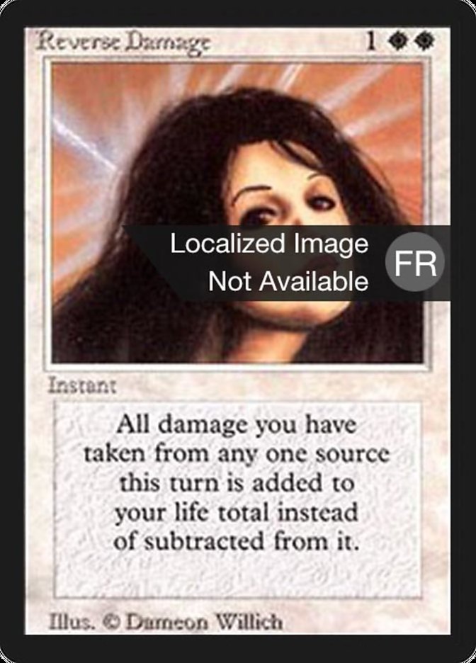 Reverse Damage [Foreign Black Border] | Rock City Comics