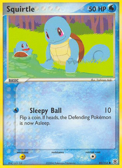 Squirtle (82/112) [EX: FireRed & LeafGreen] | Rock City Comics