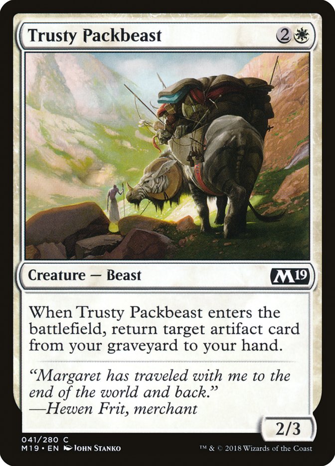 Trusty Packbeast [Core Set 2019] | Rock City Comics