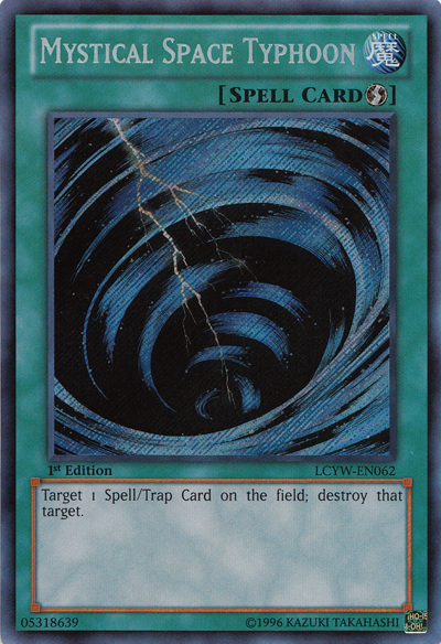 Mystical Space Typhoon [LCYW-EN062] Secret Rare | Rock City Comics