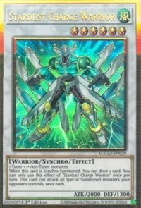 Stardust Charge Warrior [MAGO-EN029] Gold Rare | Rock City Comics