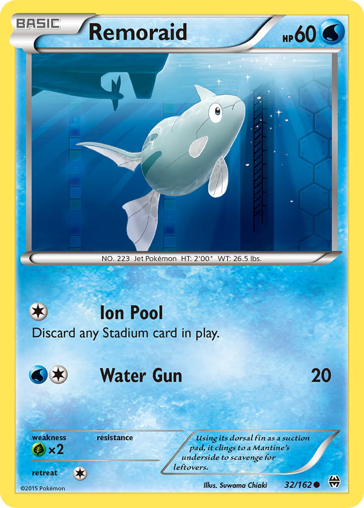Remoraid (32/162) [XY: BREAKthrough] | Rock City Comics