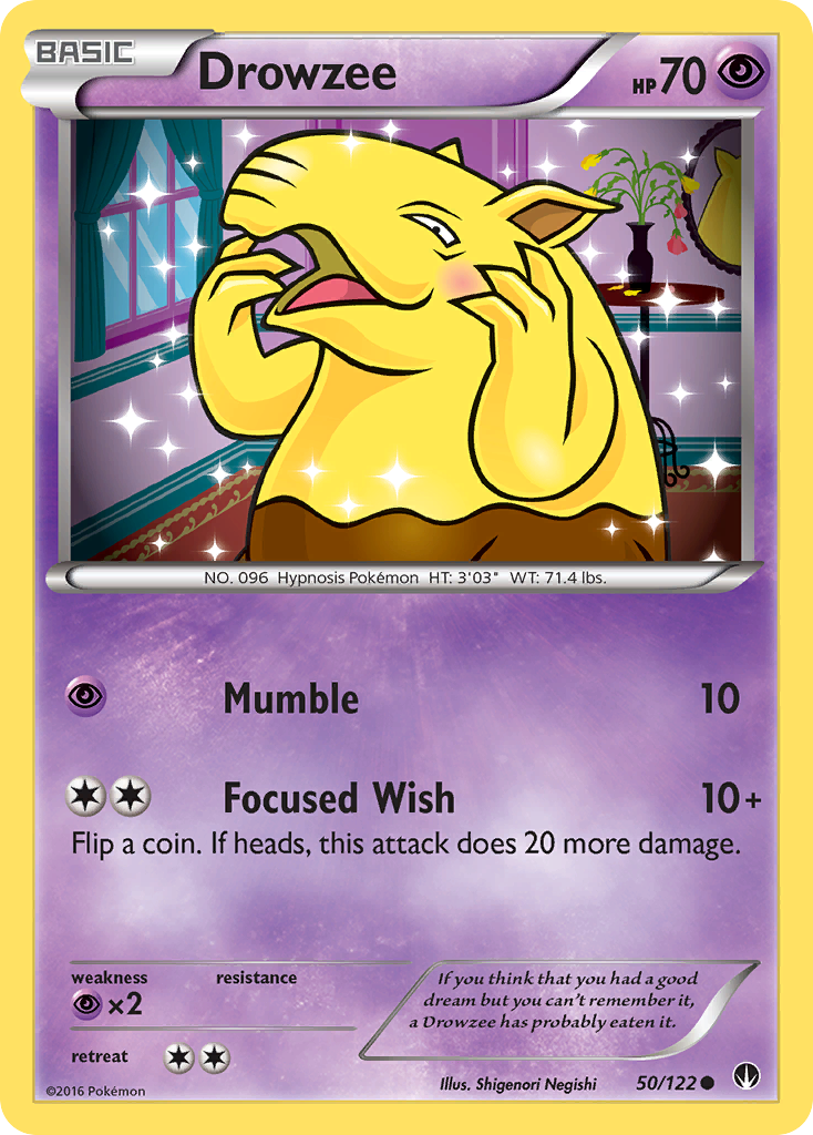 Drowzee (50/122) [XY: BREAKpoint] | Rock City Comics