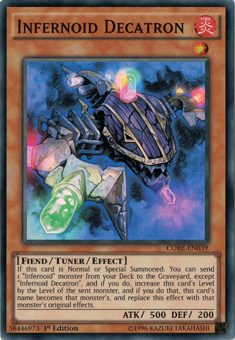 Infernoid Decatron [CORE-EN039] Super Rare | Rock City Comics