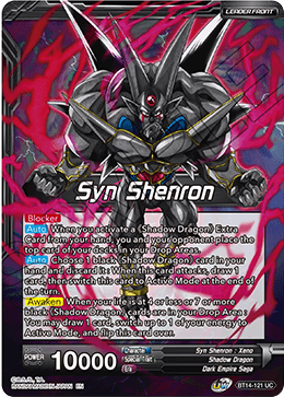 Syn Shenron // Syn Shenron, Resonance of Shadow (BT14-121) [Cross Spirits] | Rock City Comics