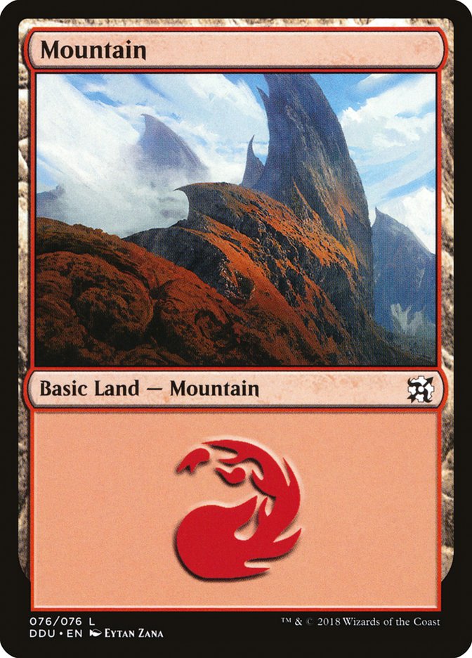 Mountain (76) [Duel Decks: Elves vs. Inventors] | Rock City Comics