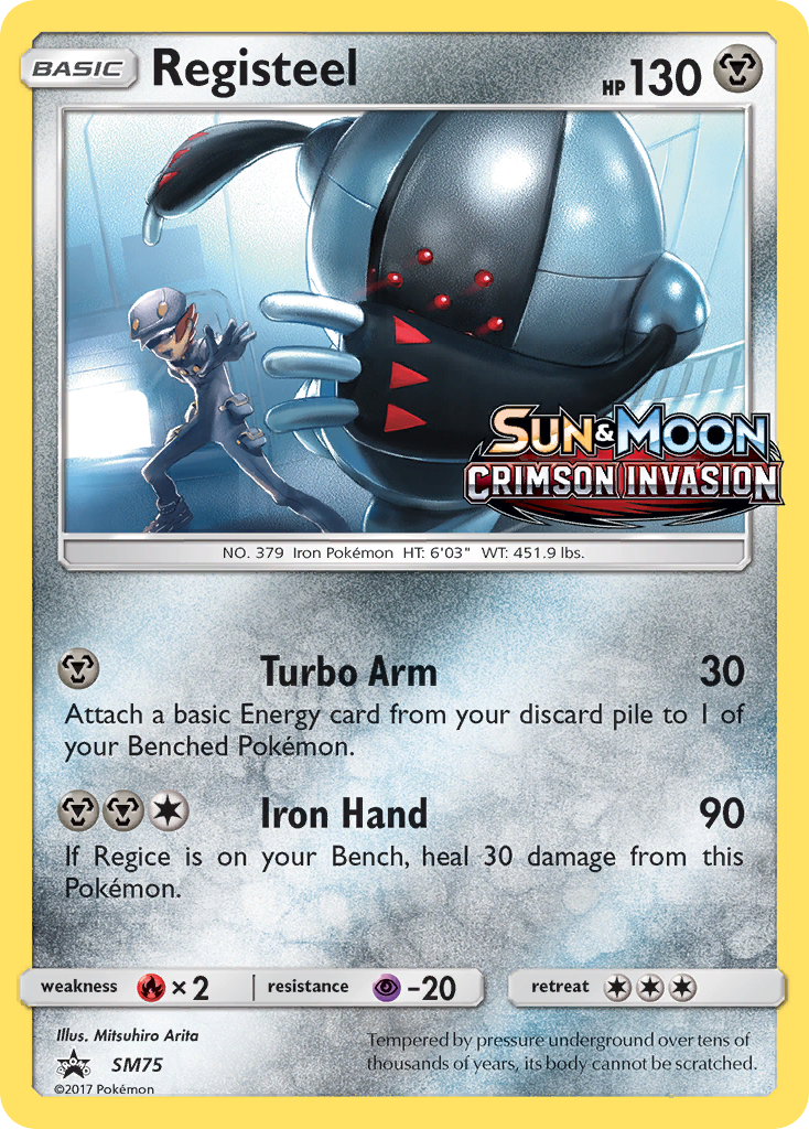 Registeel (SM75) [Sun & Moon: Black Star Promos] | Rock City Comics