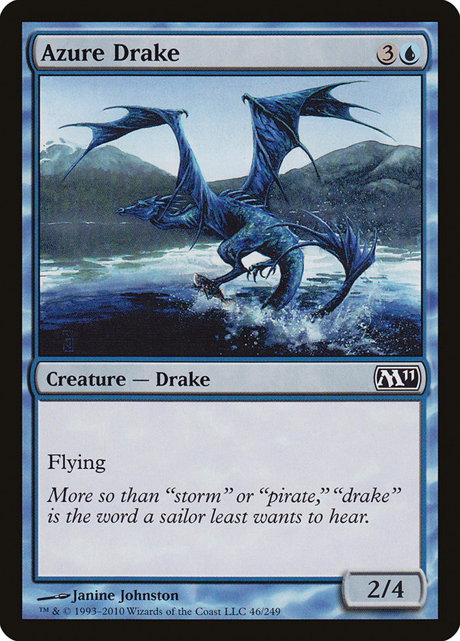 Azure Drake [Magic 2011] | Rock City Comics