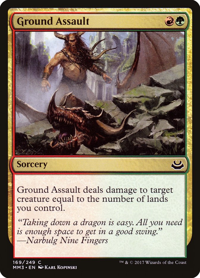 Ground Assault [Modern Masters 2017] | Rock City Comics