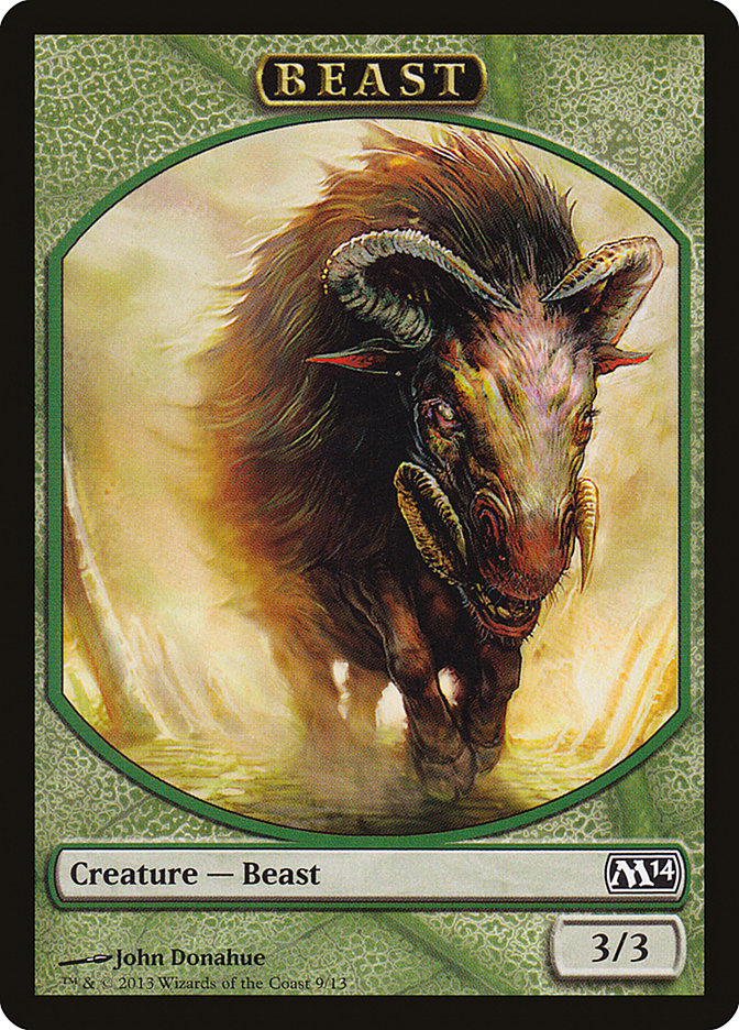 Beast [Magic 2014 Tokens] | Rock City Comics