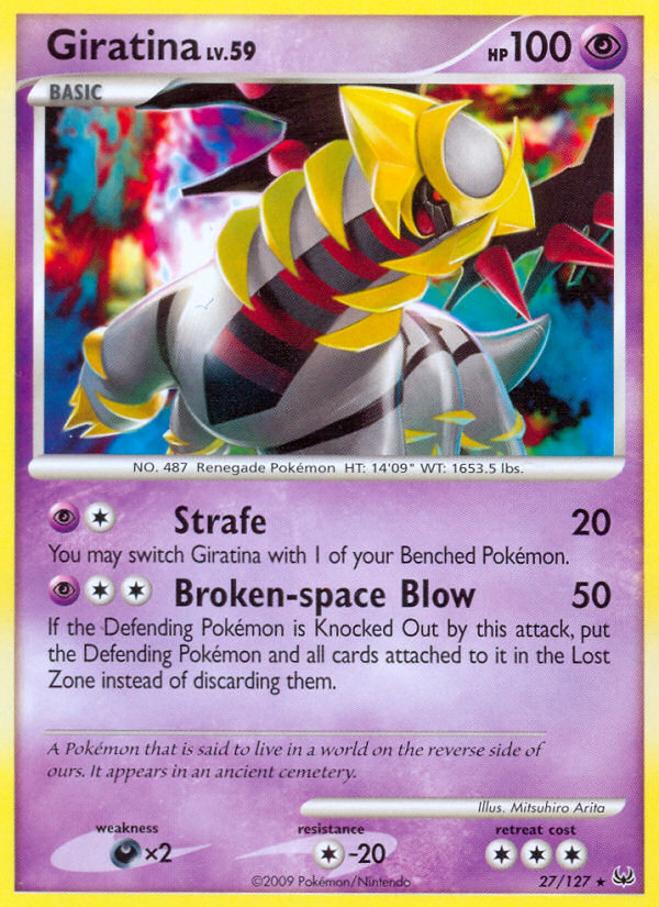 Giratina (27/127) [Platinum: Base Set] | Rock City Comics