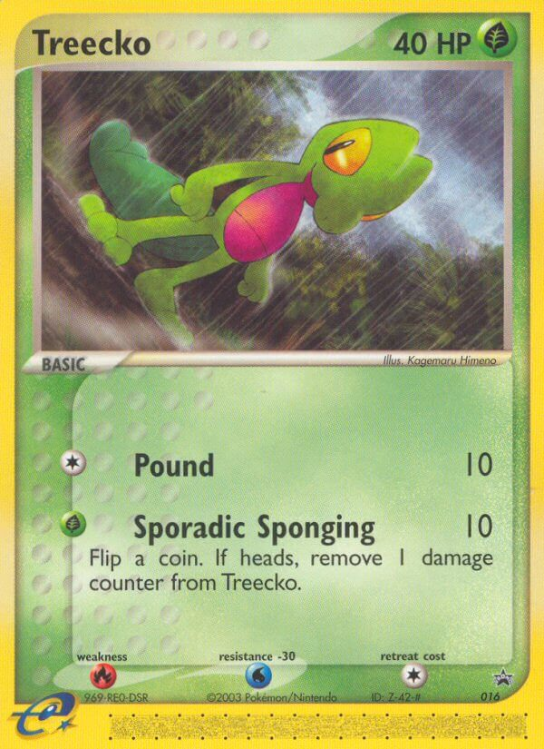 Treecko (016) [Nintendo: Black Star Promos] | Rock City Comics