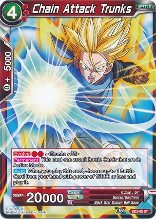 Chain Attack Trunks (Starter Deck - The Extreme Evolution) [SD2-05] | Rock City Comics