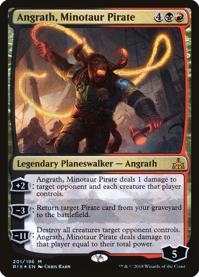 Angrath, Minotaur Pirate [Rivals of Ixalan] | Rock City Comics