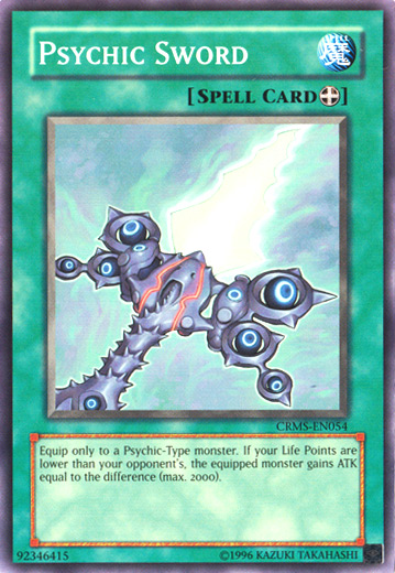Psychic Sword [CRMS-EN054] Common | Rock City Comics