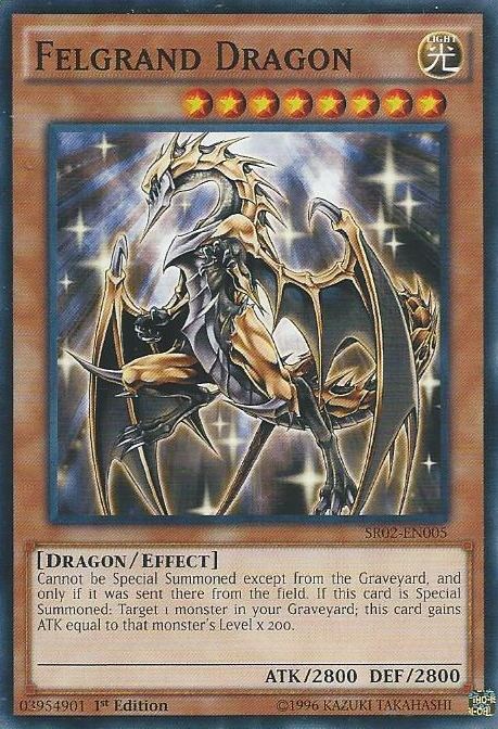 Felgrand Dragon [SR02-EN005] Common | Rock City Comics