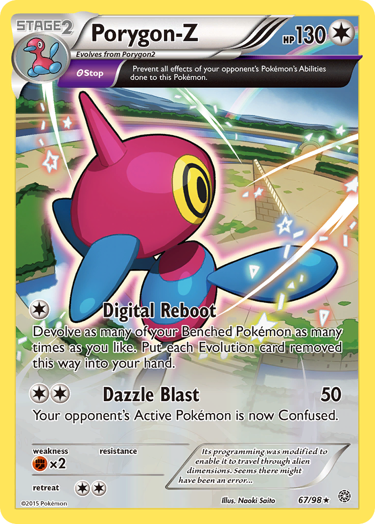 Porygon-Z (67/98) [XY: Ancient Origins] | Rock City Comics