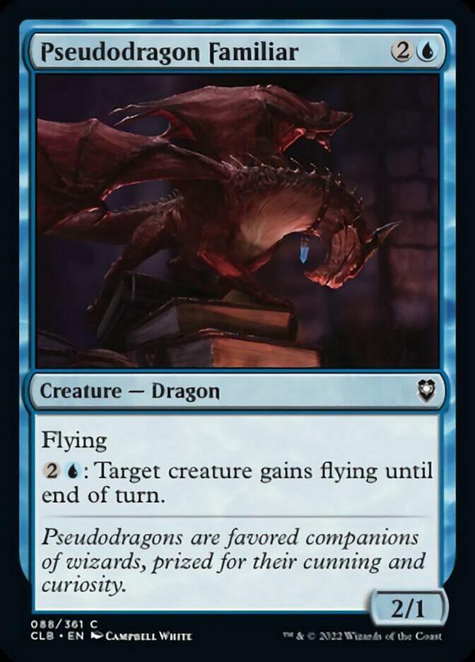 Pseudodragon Familiar [Commander Legends: Battle for Baldur's Gate] | Rock City Comics