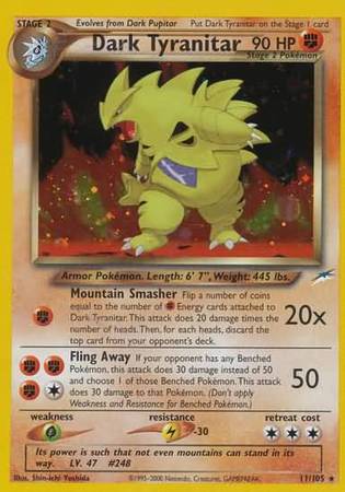 Dark Tyranitar (11/105) [Neo Destiny Unlimited] | Rock City Comics