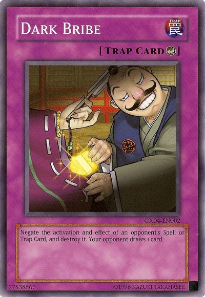 Dark Bribe (GX Tag Force 2) [GX04-EN002] Super Rare | Rock City Comics