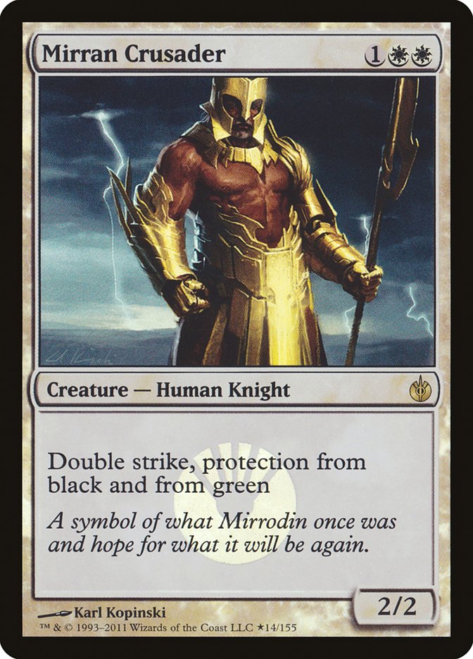 Mirran Crusader (Buy-A-Box) [Mirrodin Besieged Promos] | Rock City Comics