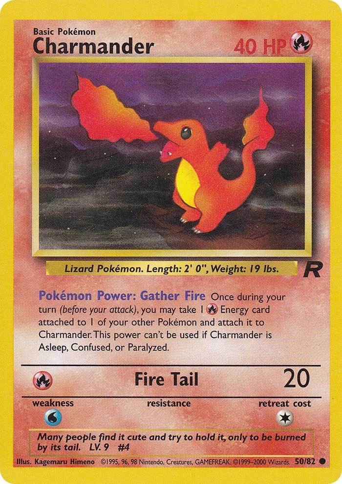 Charmander (50/82) [Team Rocket Unlimited] | Rock City Comics