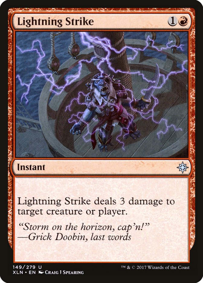 Lightning Strike [Ixalan] | Rock City Comics