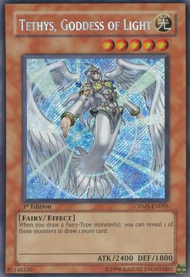 Tethys, Goddess of Light [CRMS-EN095] Secret Rare | Rock City Comics