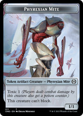 Phyrexian Mite // Phyrexian Insect Double-Sided Token [Phyrexia: All Will Be One Commander Tokens] | Rock City Comics