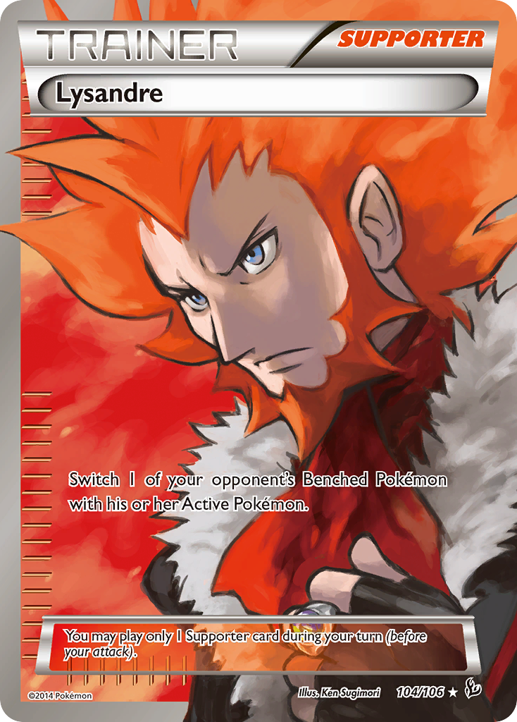 Lysandre (104/106) [XY: Flashfire] | Rock City Comics