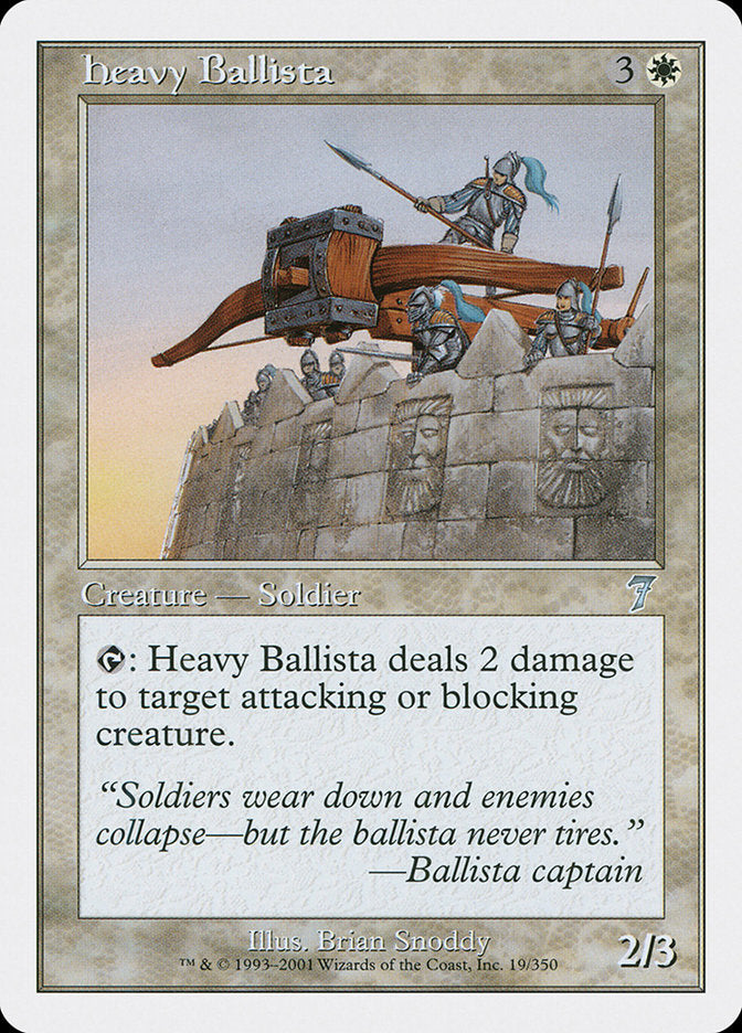 Heavy Ballista [Seventh Edition] | Rock City Comics